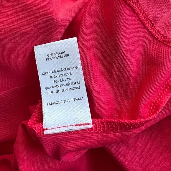 Lush Material Girl Dolman Sleeve Romper Pink Coral NWT - Picture 8 of 14